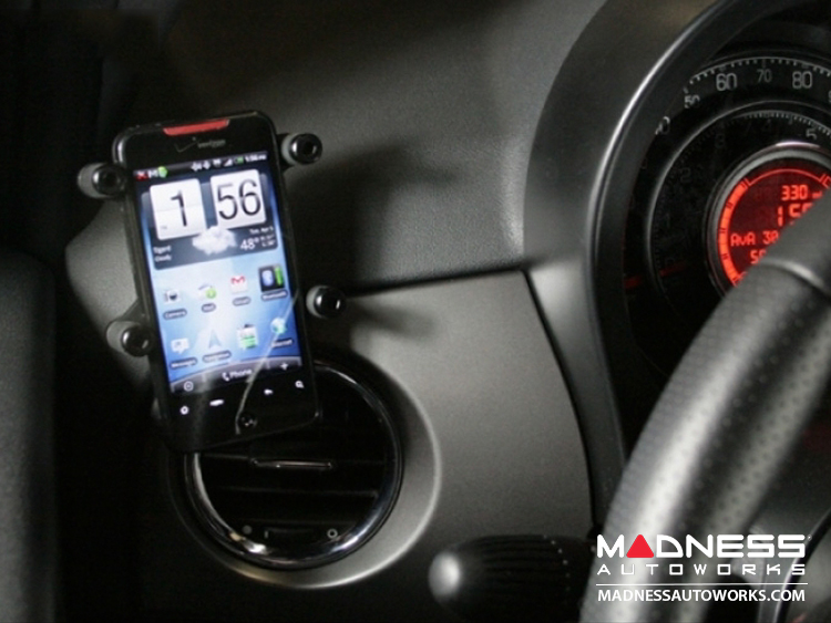 FIAT 500 Mobile Cradle for cell phones Dash Vent Mounting Style 500